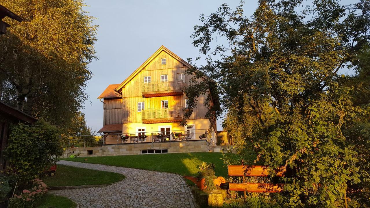 Ferienhaus Winterbergblick, Saechsische Schweiz ヒンターヘルムスドルフ エクステリア 写真